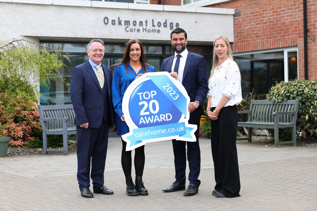 OAKMONT LODGE NAMED AS ONE OF NORTHERN IRELAND’S TOP CARE HOMES
